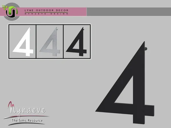 Lyne House Number 4 - The Sims 4 Custom Content