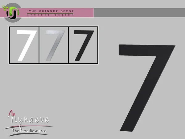 Lyne House Number 7 - The Sims 4 Custom Content