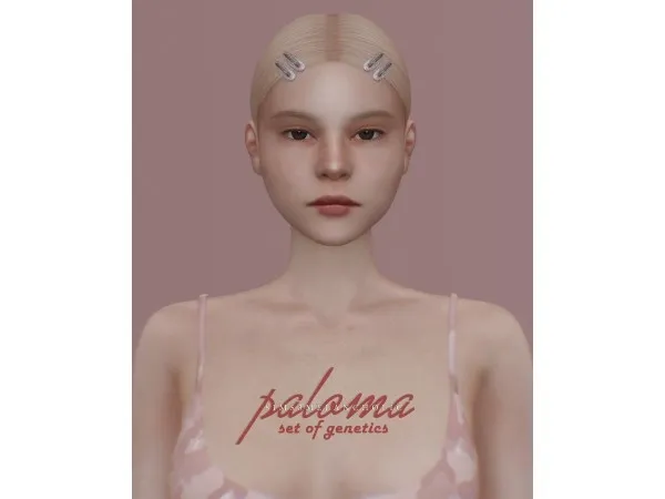 Alpha PALOMA set of genetics by sims3melancholic - The Sims 4 Custom Content