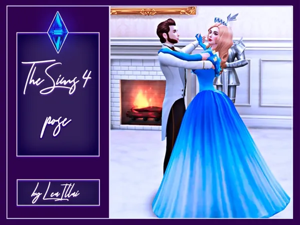 Alpha Waltz dance pose [ ] - The Sims 4 Custom Content