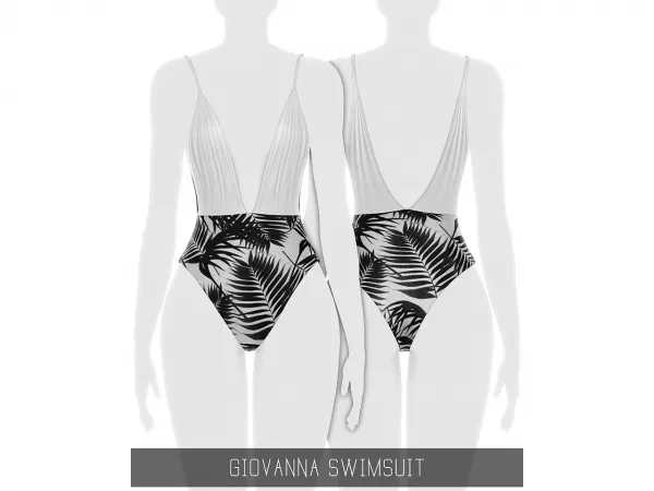 Alpha GIOVANNA SWIMSUIT - The Sims 4 Custom Content