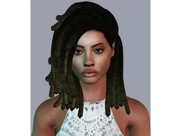 RedheadSims Piece Hair sims by nemiga - The Sims 3 Custom Content