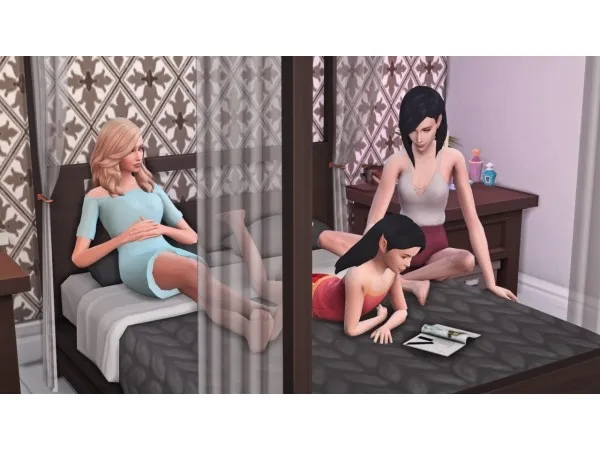 Alpha slowpika Happy Family Animation - The Sims 4 Custom Content