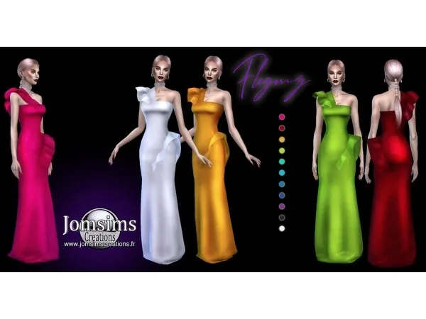 Maxis Match Flegmz Robe by jomsims - The Sims 4 Custom Content