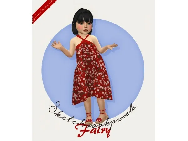 Alpha simiracle Sketchbbokpixels Fairy 3T4 - The Sims 4 Custom Content