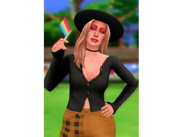 Alpha soft simmer PRIDE TO BE YOU Posepack - The Sims 4 Custom Content