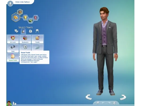 Mix Sweet Tooth Trait by Sresla - The Sims 4 Custom Content