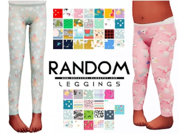Maxis Match ARIEL LEGGINGSTIGHTS RANDOM by onyxsims - The Sims 4 Custom Content