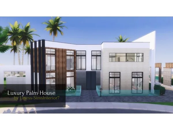 Alpha Luxury Palm House SimsInterior7 by Liness - The Sims 4 Custom Content