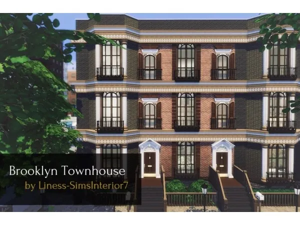Alpha Brooklyn Townhouse SimsInterior7 by Liness - The Sims 4 Custom Content