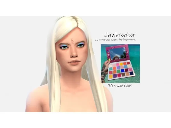 Maxis Match sagittariahx Jawbreaker by Jeffree Star - The Sims 4 Custom Content