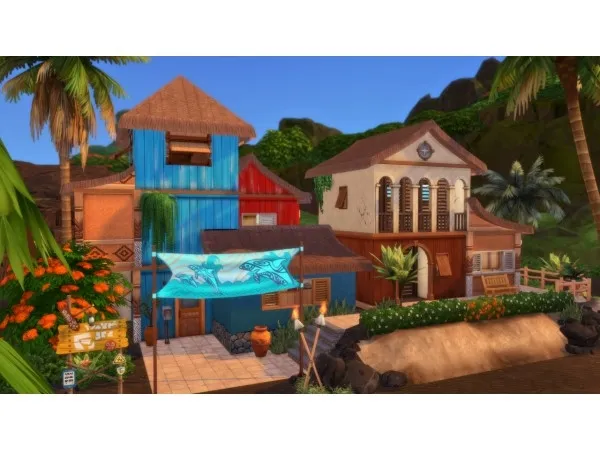 Maxis Match catsaar Sulani Conservation Hub - The Sims 4 Custom Content