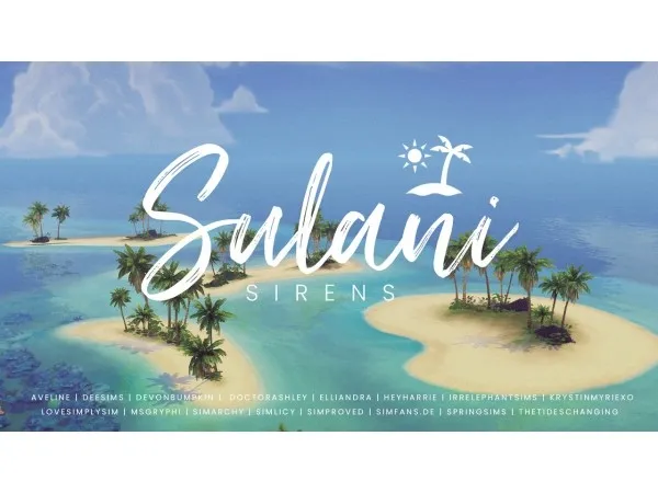Maxis Match harrie Sulani Sirens - The Sims 4 Custom Content