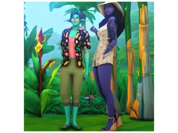 Maxis Match lunisims dreams of sulani - The Sims 4 Custom Content