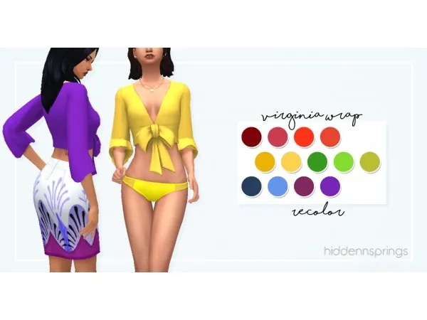 Maxis Match hiddennsprings ridgeports virginia wrap recolor - The Sims 4 Custom Content