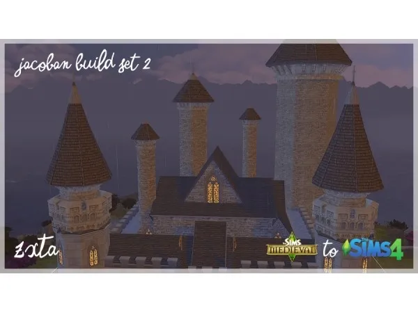 Alpha ZxTa Jacoban Build Set 2 TSM - The Sims 4 Custom Content