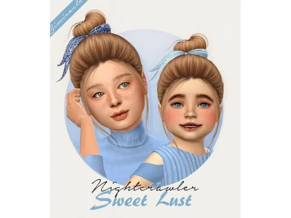 Sims 4 Kids Female Hairstyles
