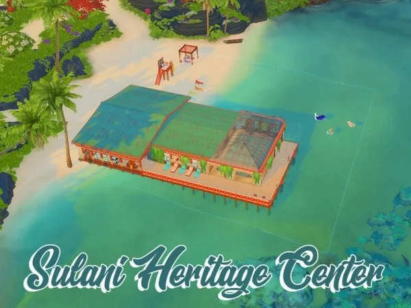 Maxis Match Sulani Heritage Center sims by sirenteeth - The Sims 4 Custom Content