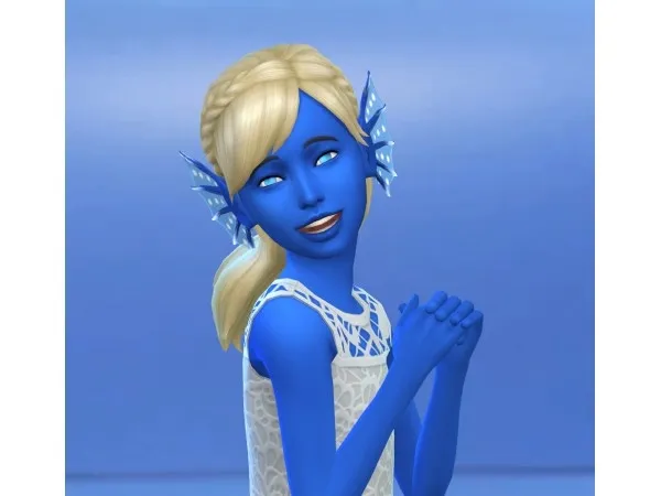 Maxis Match zaneida and sims4 Mermaid ears for children and toddlers - The Sims 4 Custom Content
