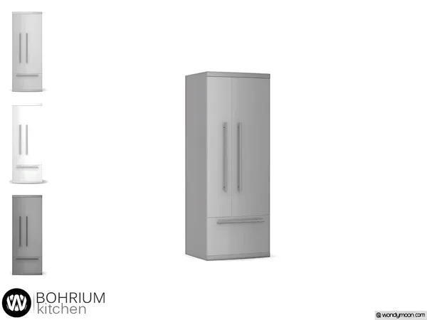 Bohrium Refrigerator - The Sims 4 Custom Content