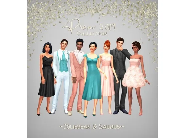 Maxis Match Prom 2019 Collection by joliebean saurussims - The Sims 4 Custom Content