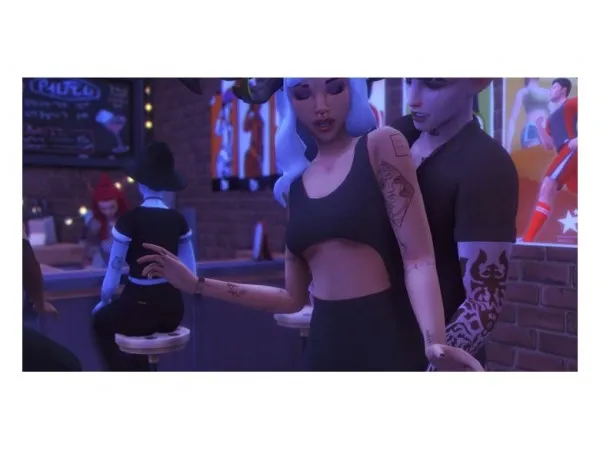 Alpha simcophogi Dance To This - The Sims 4 Custom Content