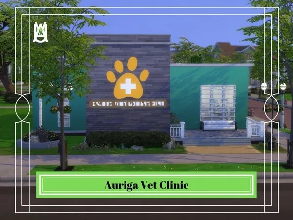 Alpha Auriga Vet Clinic by auvastern - The Sims 4 Custom Content