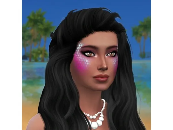 Alpha littlerosiesimmer Shimmering Scales - The Sims 4 Custom Content