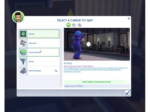 Maxis Match Unlimited Jobs Mod by DrAnimaniac - The Sims 4 Custom Content
