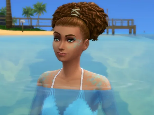 Mix EFT mermaid freckle scales - The Sims 4 Custom Content