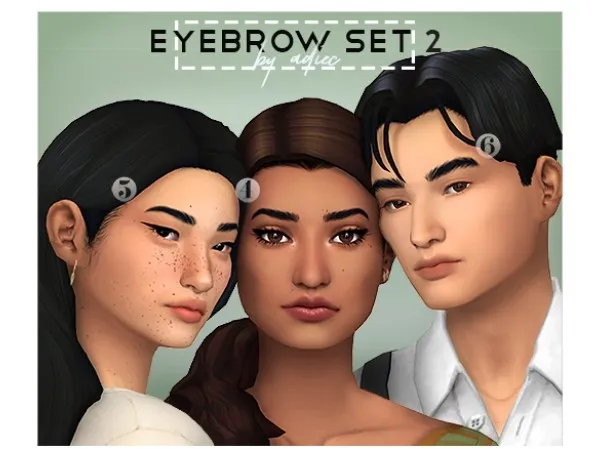 adiec:  EYEBROW SET 2