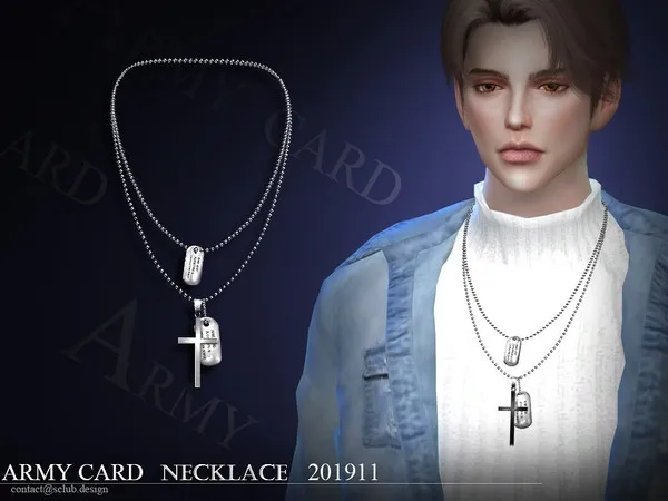Sims 4 Male Necklaces