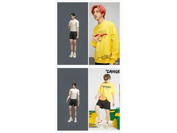 Alpha shimiaomiaoa Joker Xue pose - The Sims 4 Custom Content