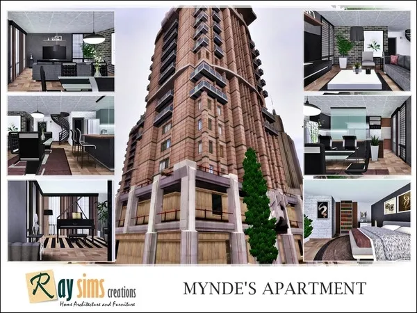 Mynde's Apartment - The Sims 3 Custom Content