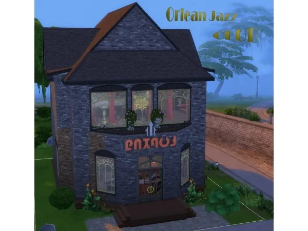 Maxis Match Orlean Jazz Club 1920s 1930s decades challenge NO by Shyen - The Sims 4 Custom Content