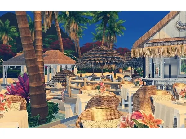 Alpha [Sooky] Makai Luxury beach - The Sims 4 Custom Content