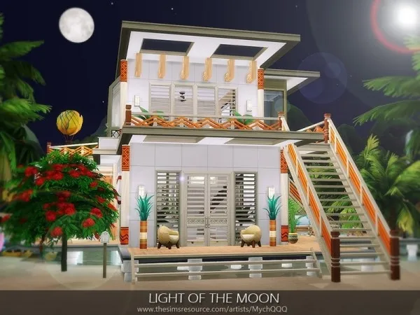 Maxis Match Light Of The Moon by MychQQQ no CC - The Sims 4 Custom Content