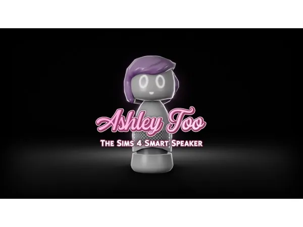 Maxis Match Ashley Too Smart Speaker by littledica - The Sims 4 Custom Content