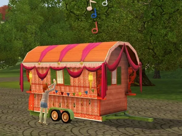 danjaley Ice Cream Truck Default Replacement - The Sims 3 Custom Content