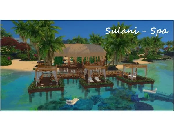 Alpha Sulani Spa free by Dark_Lady79 - The Sims 4 Custom Content