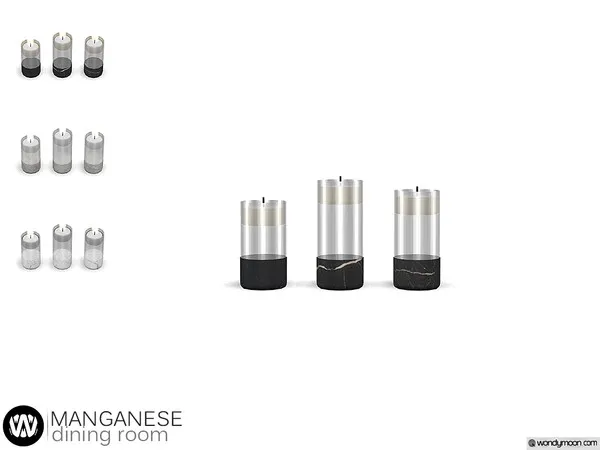 Manganese Candles - The Sims 4 Custom Content