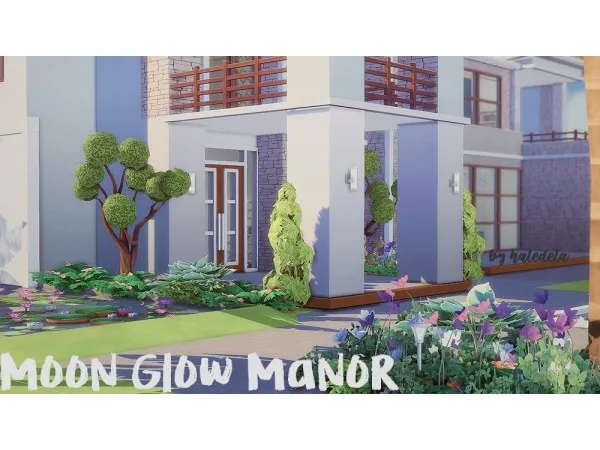 Maxis Match haledela Moon Glow Manor No - The Sims 4 Custom Content