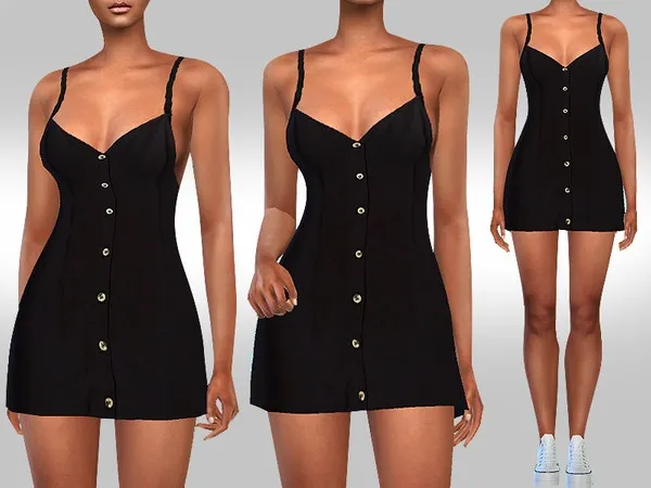 Maxis Match Classy Fashion Mini Dresses - The Sims 4 Custom Content