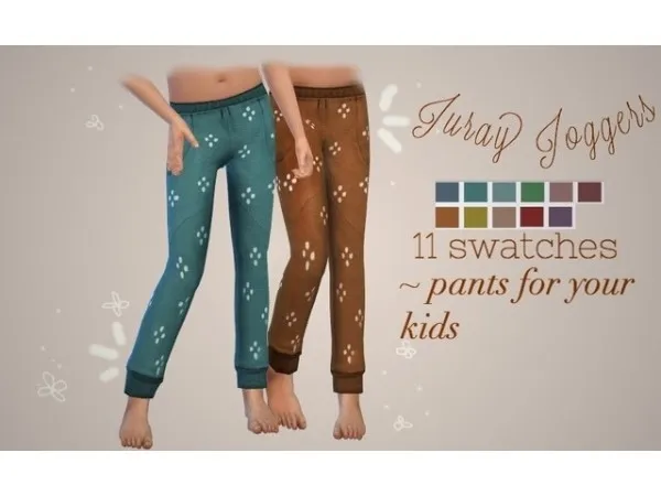 Maxis Match vintage simmer Jasper Joggers - The Sims 4 Custom Content