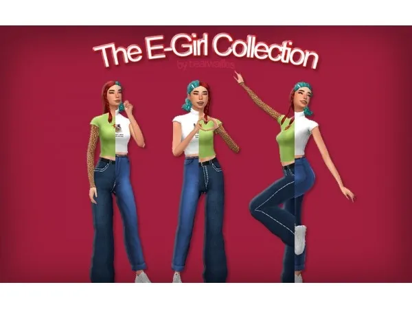 bearwaffles: THE E-GIRL COLLECTION
