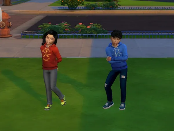 Alpha Harry Potter hoodies - The Sims 4 Custom Content