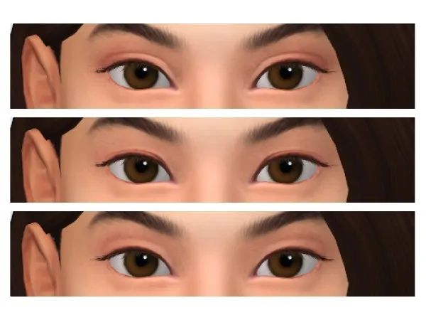 Maxis Match stretchskeleton Eyelids - The Sims 4 Custom Content