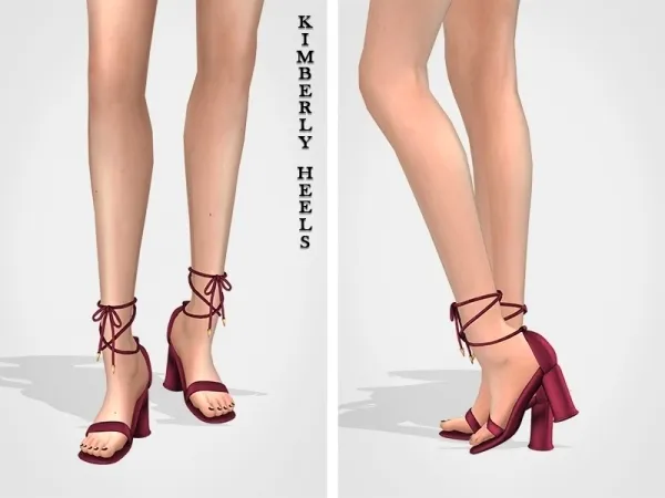 Alpha Kimberly Heels - The Sims 4 Custom Content