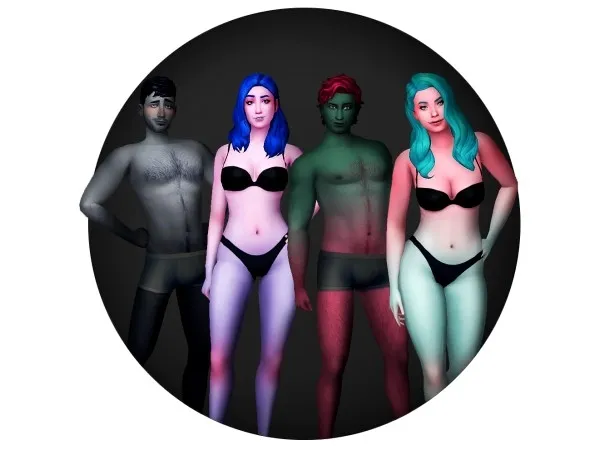 Mix auralixx Gradient Overlays in Sorbets Remix - The Sims 4 Custom Content