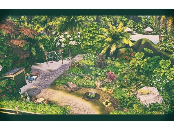 Maxis Match Park in Sulani by cillaben - The Sims 4 Custom Content